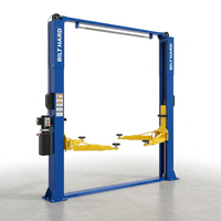 12,000 Lbs Two-Post Car Lift with 220V 4HP Motor & Single-Point Lock – Ideal for Shops, Garages & Heavy-Duty Vehicle Maintenance — Studio Shot