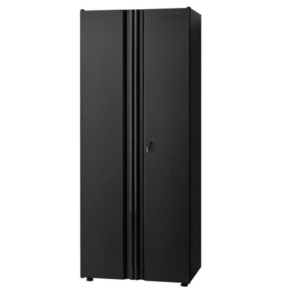 Regular Duty Welded 54.5 In. W X 75 In. H X 19.6 In. D 21-Gauge Steel 3-Piece Garage Storage System in Black